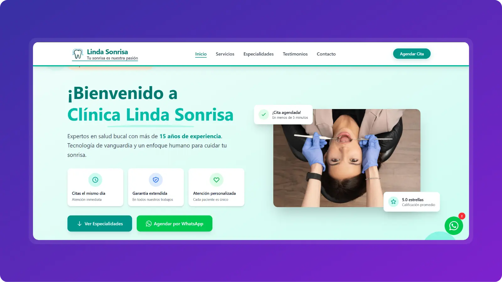 Clínica Dentista Linda Sonrisa